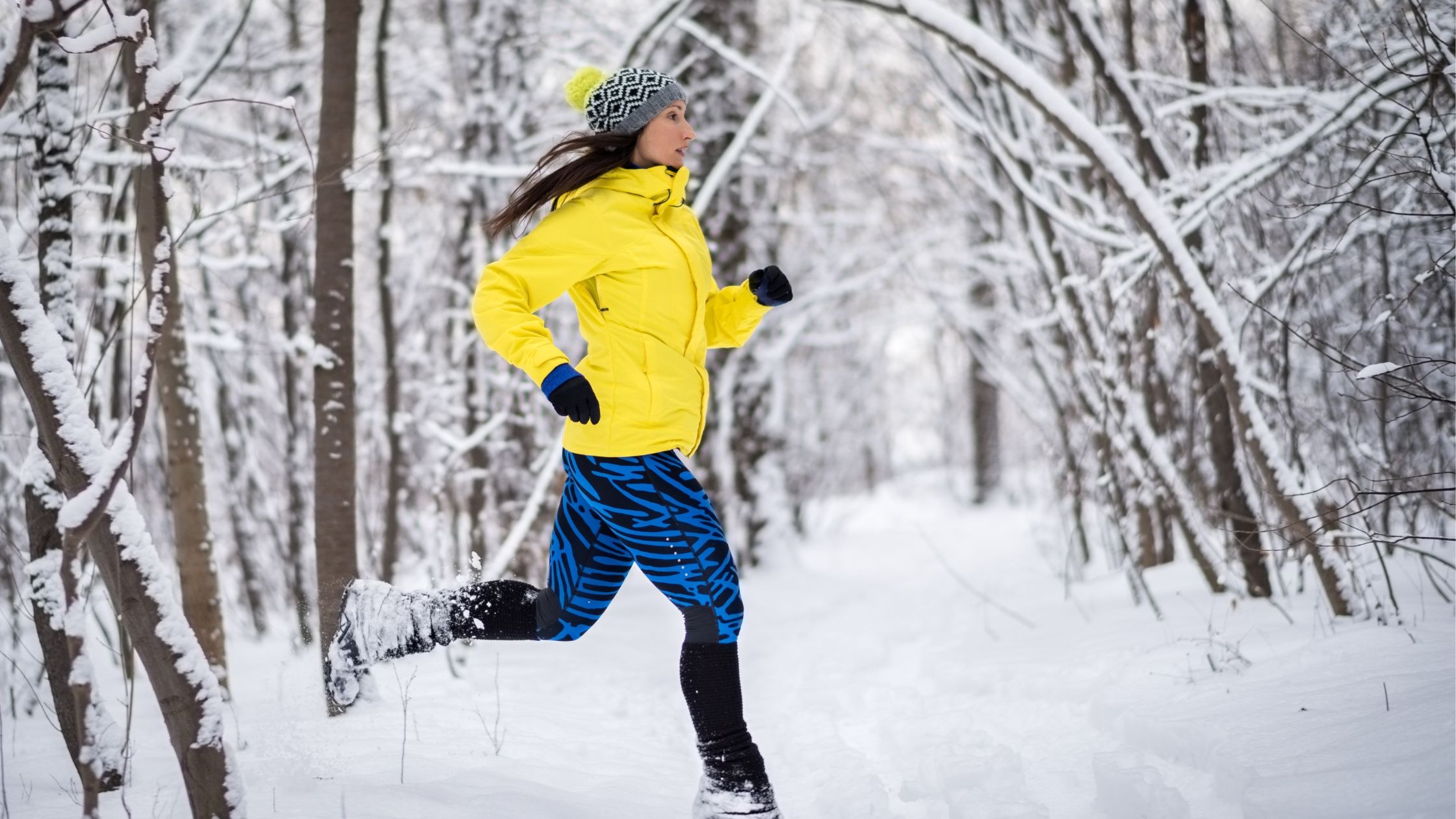Joggen im Winter Joggen im Winter